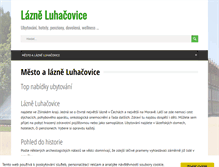 Tablet Screenshot of luhacovice.org