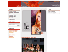 Tablet Screenshot of miss.luhacovice.cz